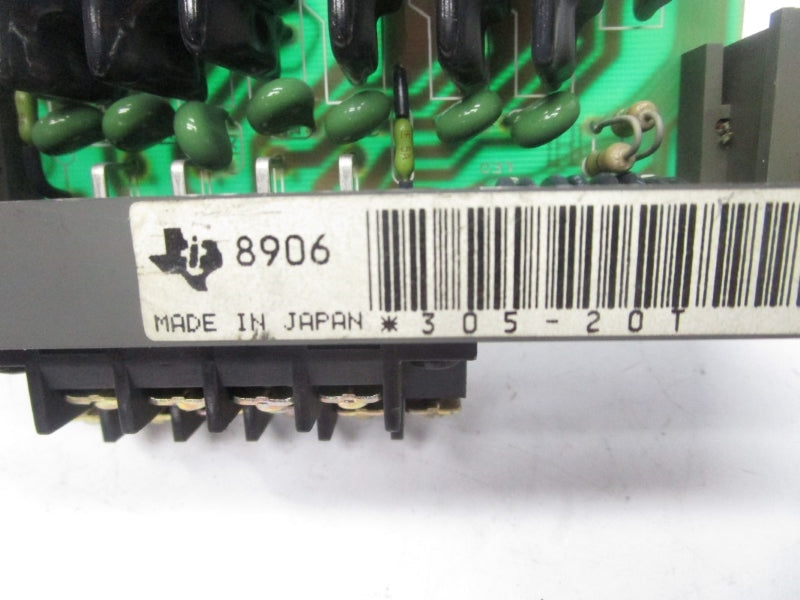 TEXAS INSTRUMENTS 305-20T 115VAC (NO DOOR) UNMP
