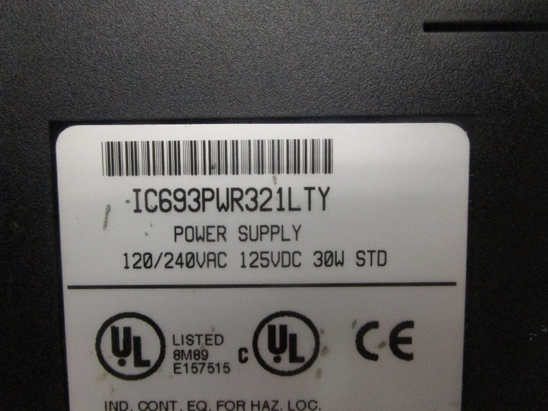 FANUC IC693PWR321LTY SER. 90-30 120/240VAC NSNP
