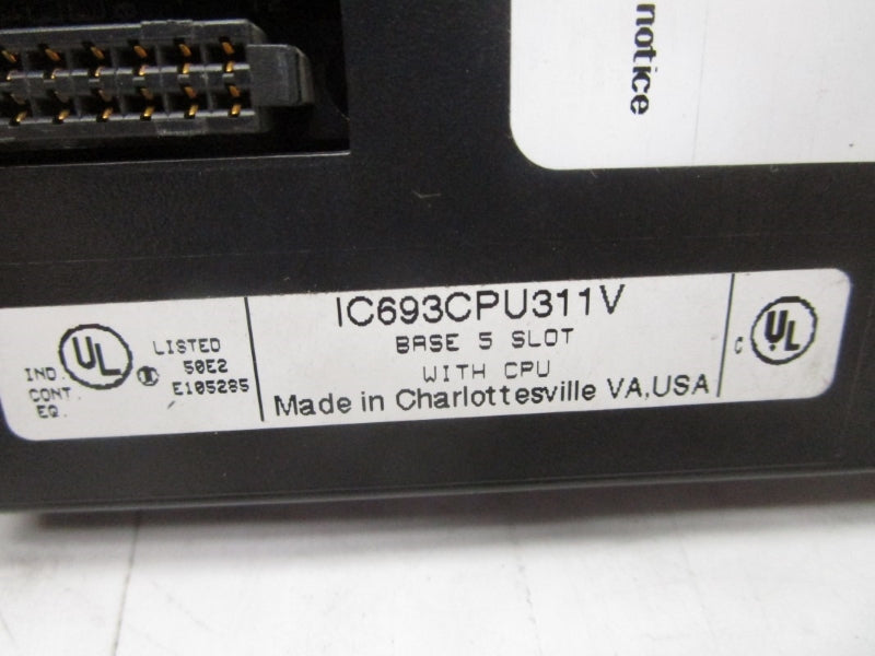 INDUSTRIAL MRO IC693CPU311V UNMP