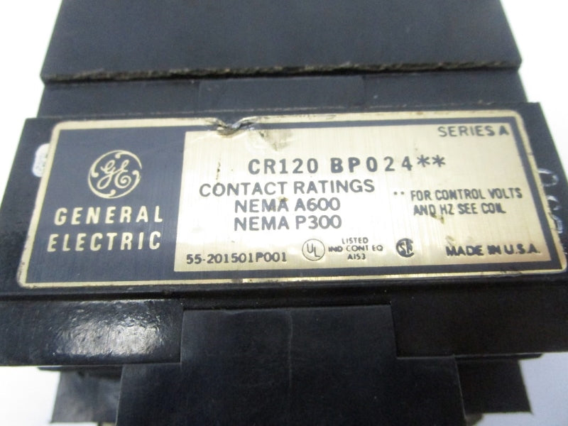 GENERAL ELECTRIC CR120BP02422 SER. A 110/120V UNMP