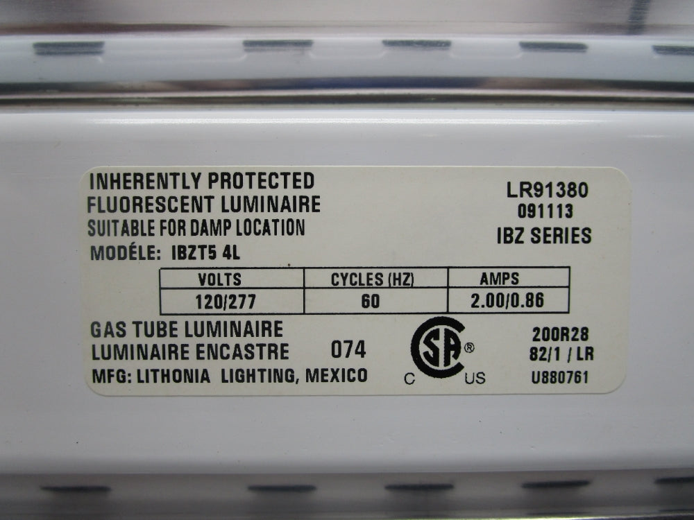 LITHONIA IBZT5 4L NSMP