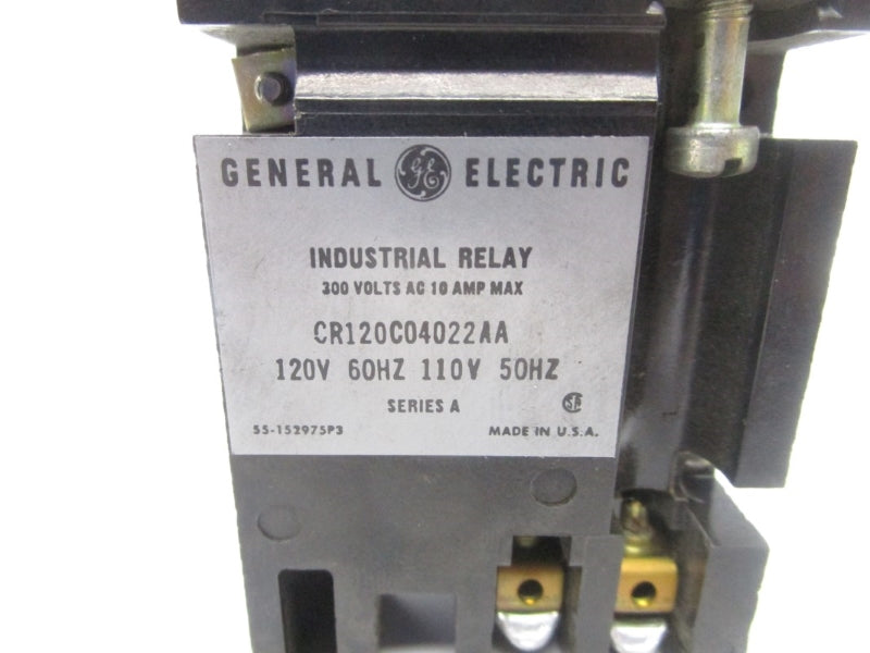 GENERAL ELECTRIC CR120C04022AA 110/120V 10A UNMP