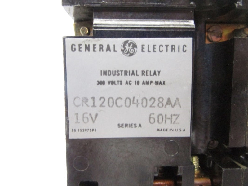 GENERAL ELECTRIC CR120C04028AA 16V 10A UNMP