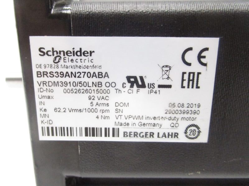 SCHNEIDER ELECTRIC BRS39AN270ABA 92VAC 5A NSNP