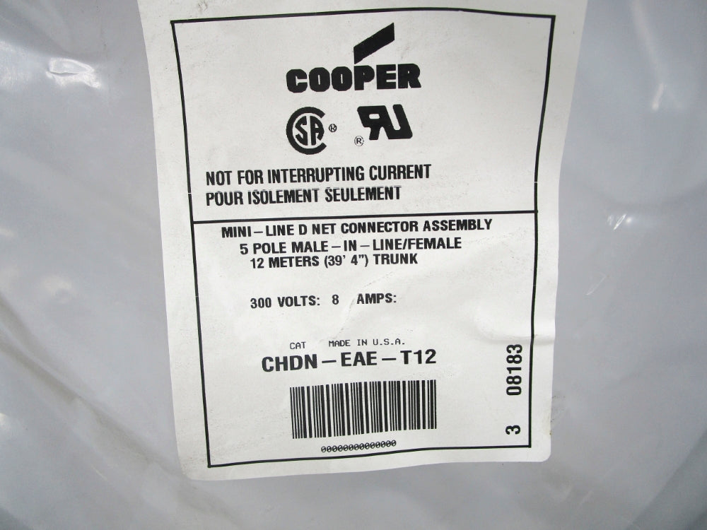 COOPER CHND-EAE-T12 NSMP