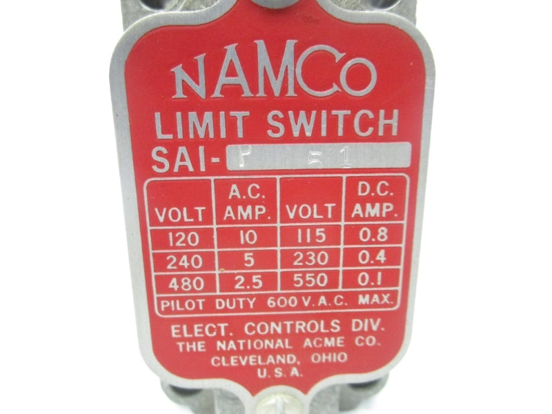NAMCO SAI-P51 600VAC 10A NSNP