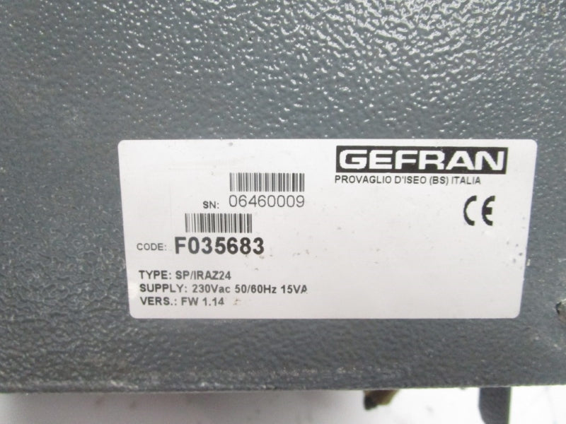 SIPA SP/IRAZ24 F/W 1.14 230VAC 15A UNMP