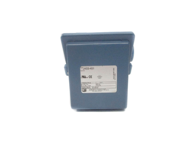 UNITED ELECTRIC J403-451 480VAC 15A 225PSI UNMP