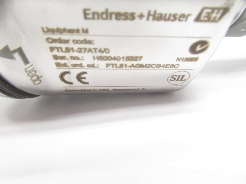 ENDRESS+HAUSER FTL51-AGM2CB4E6C 253VAC 6A NSNP
