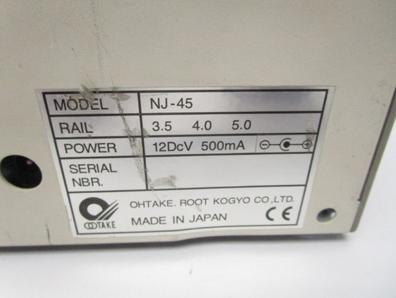 OHTAKE NJ-45 12VDC UNMP