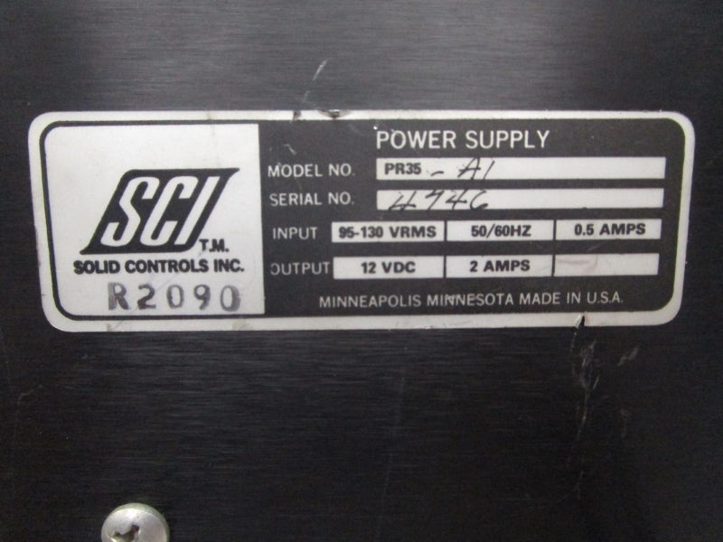 SOLID CONTROLS INC. PR35-A1 12VDC 2A UNMP