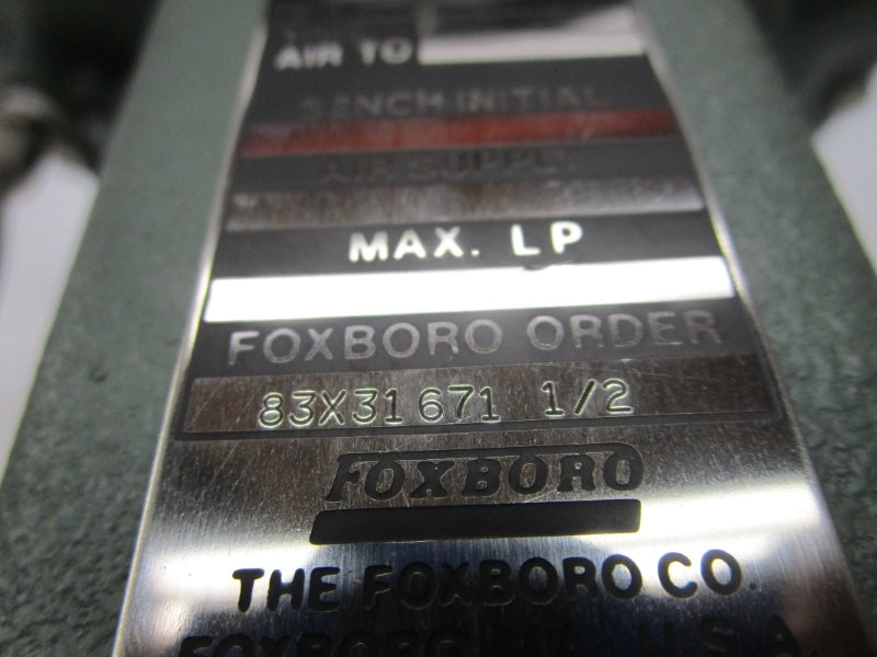 FOXBORO B6301MB NSNP