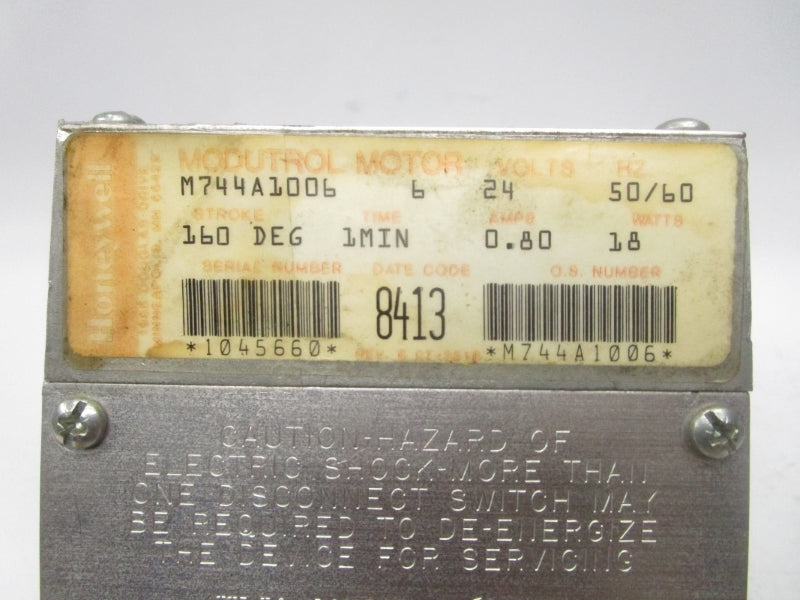 HONEYWELL M744A1006 24V 0.80A NSNP