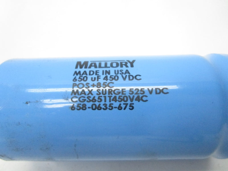 MALLORY CG651T450V4C UNMP