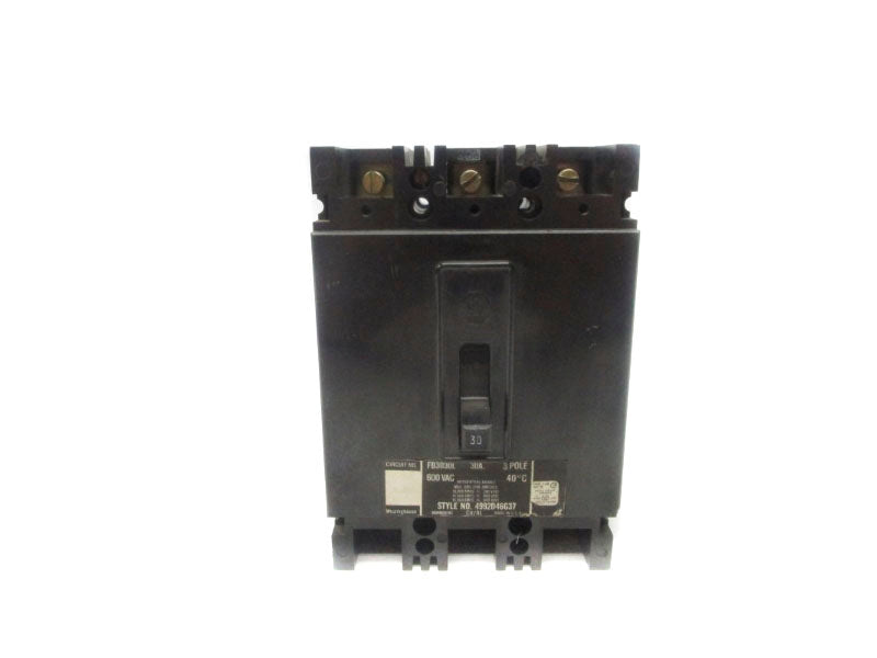 WESTINGHOUSE FB3030L 600VAC 30A UNMP