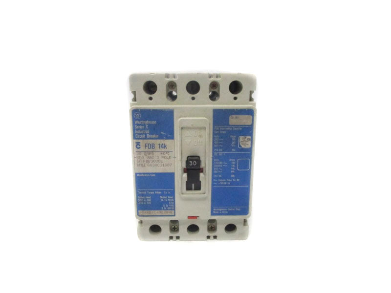 WESTINGHOUSE FDB3030L 600VAC 30A UNMP