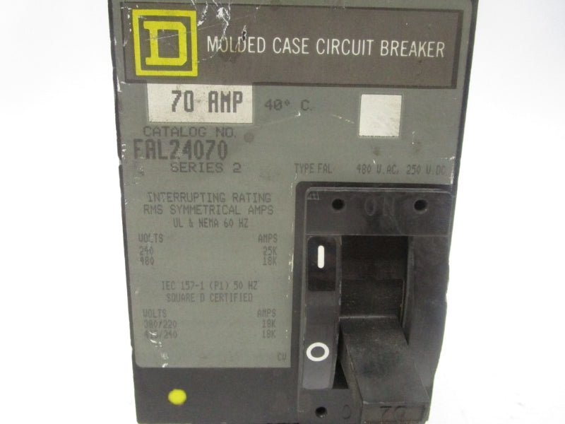 SQUARE D FAL24070 SER. 2 480VAC 70A (GREY) UNMP