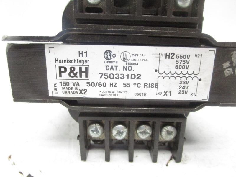 P&H 75Q331D2 600VAC 150A (AS PICTURED) UNMP