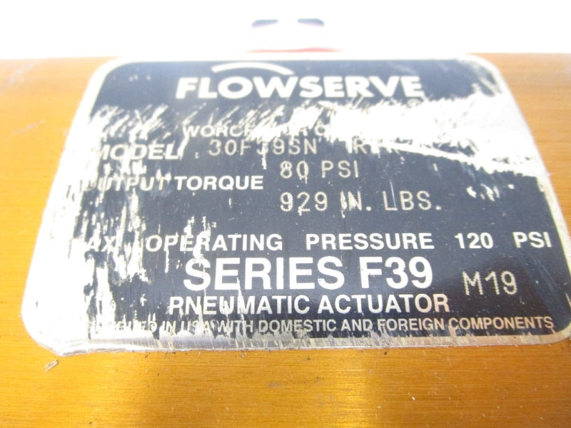 FLOWSERVE 30F39SN F39 120PSI  NSNP