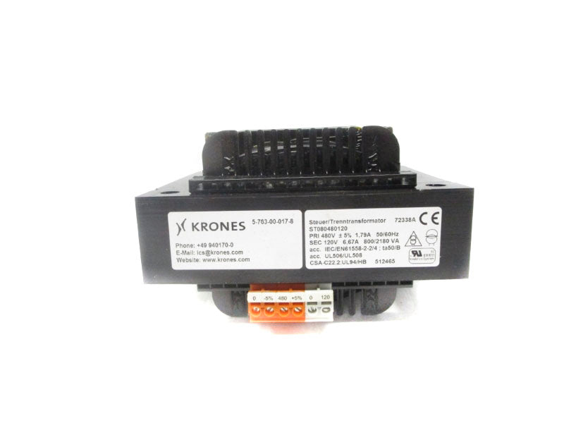 KRONES 72338A ST080480120 480V 6.67A NSNP