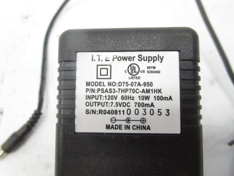 ITE D75-07A-950 120V UNMP