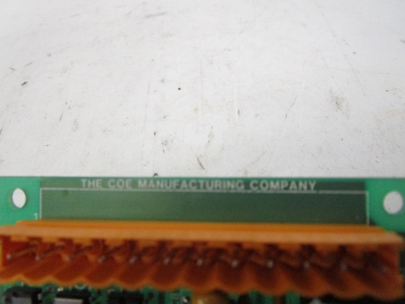 COE MANUFACTURING COMPANY 288-6557-02/101 UNMP