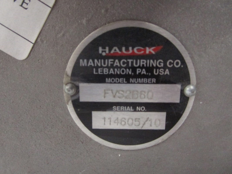 HAUCK FVS2860 UNMP