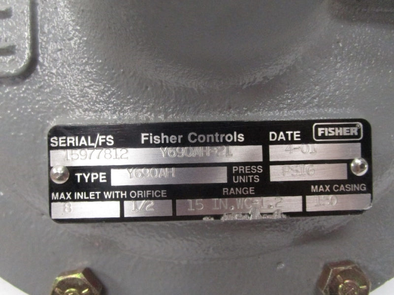 FISHER Y690AH 150PSI NSNP