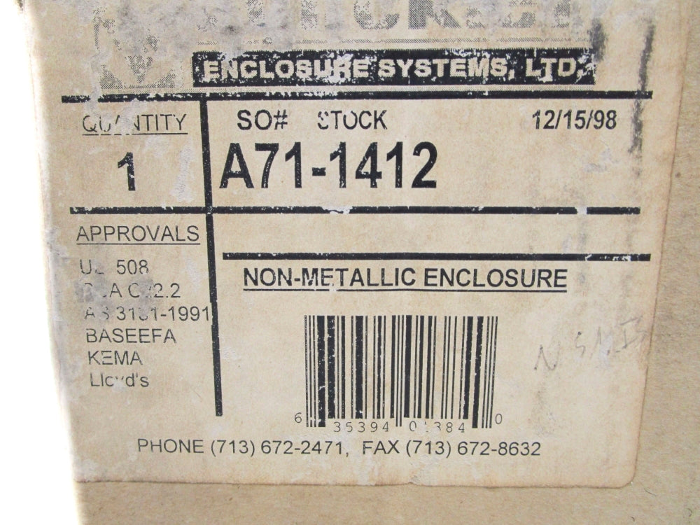 VYNCKIER APO A71-1412 NSMP