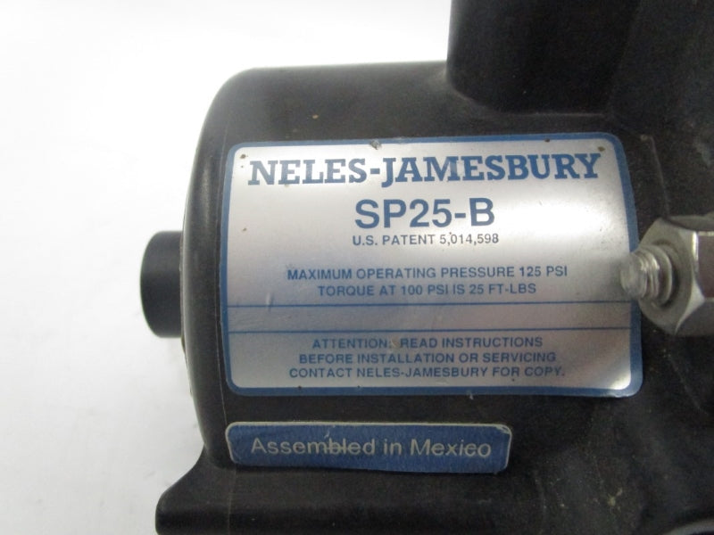 NELES-JAMESBURY SP25-B 125PSI UNMP