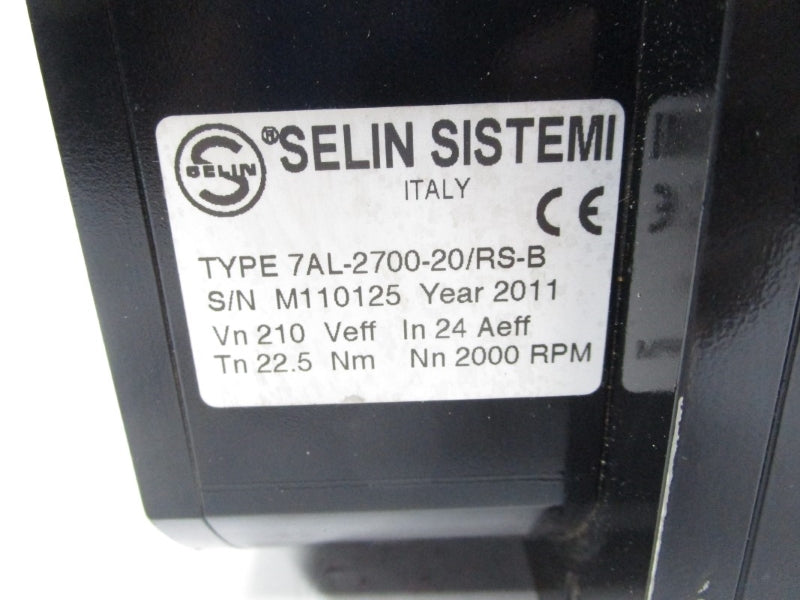 SELIN SISTEMI 7AL-2700-20/RS-B (AS PICTURED) NSNP