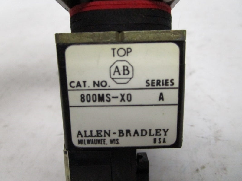 ALLEN BRADLEY 800MS-XOA SER. A 300VAC (NO LENSE) NSNP