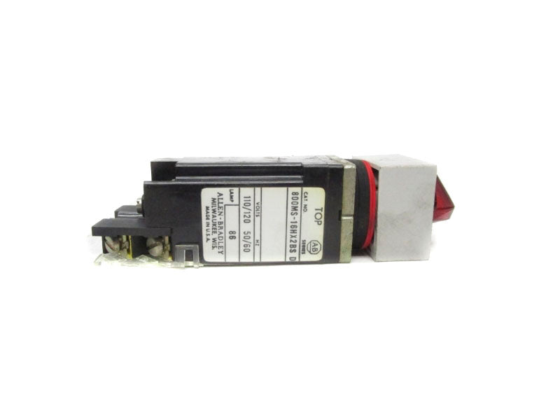 ALLEN BRADLEY 800MS-16HX2BS SER. D 110-120V NSNP