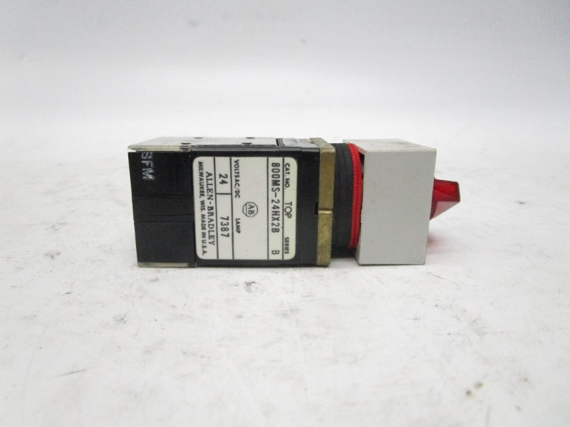 ALLEN BRADLEY 800MS-24HX2B SER. B 300VAC NSNP