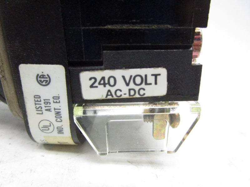 ALLEN BRADLEY 800T-QA20 SER. N 240VAC NSNP