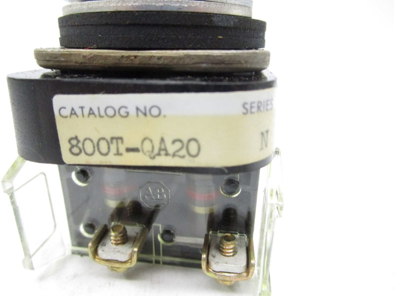 ALLEN BRADLEY 800T-QA20 SER. N 240VAC NSNP