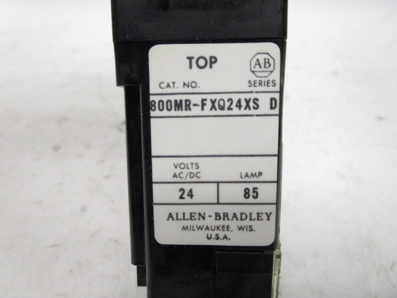 ALLEN BRADLEY 800MR-FXQ24XS SER.D 300VAC NSNP