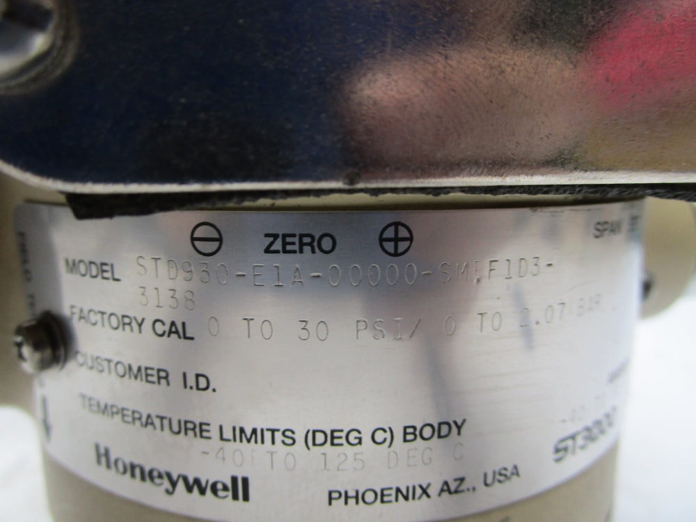 HONEYWELL STD930-E1A-00000-SMFF-1D3-3138 UNMP
