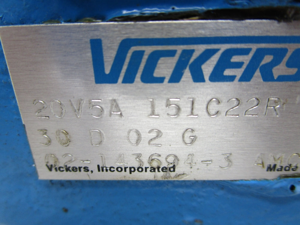 VICKERS 151C22R 02-143694-3 UNMP