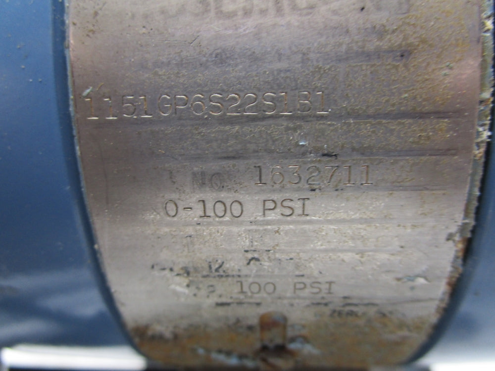 ROSEMOUNT 1151GP6S22S1B1 0-100PSI UNMP