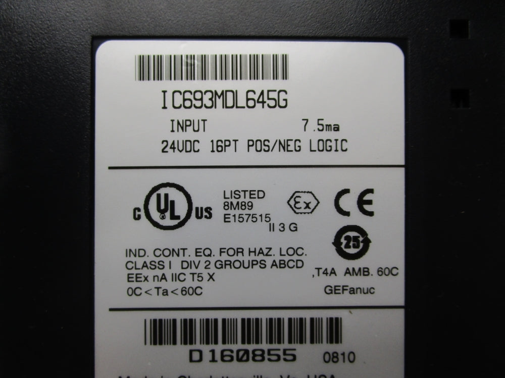 INDUSTRIAL MRO IC693MDL645G NSNP
