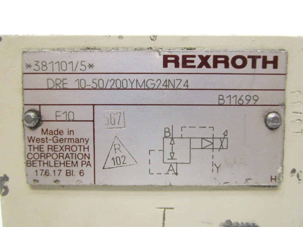 REXROTH DRE-10-50/200YMG24NZ4 UNMP