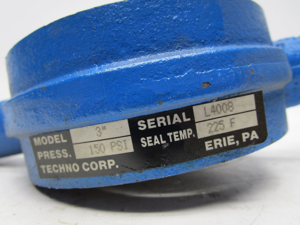 TECHNO CORP 3" 150 PSI UNMP