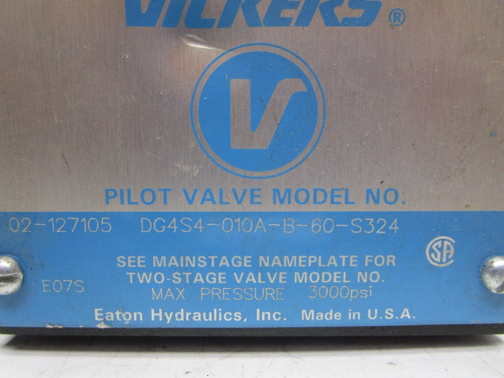 VICKERS DG4S4-010A-B-60-S324 3000PSI UNMP