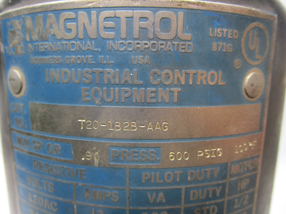 MAGNETROL T20-1B2B-AAG UNMP