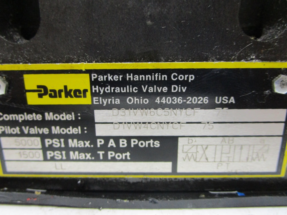PARKER D31VW6C5NYCF 1500-5000PSI NSNP