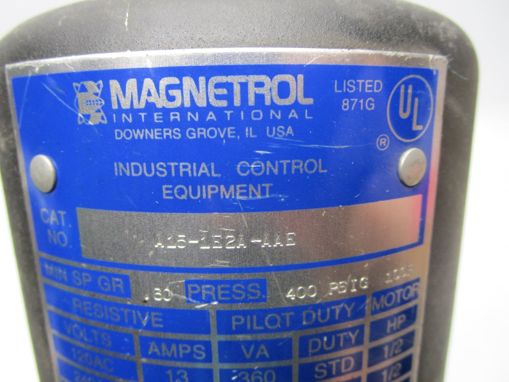 MAGNETROL A15-1E2A-AAE UNMP