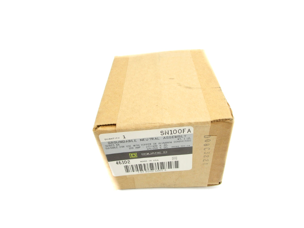 SQUARE D SN100FA 100A 277-280VAC NSFS