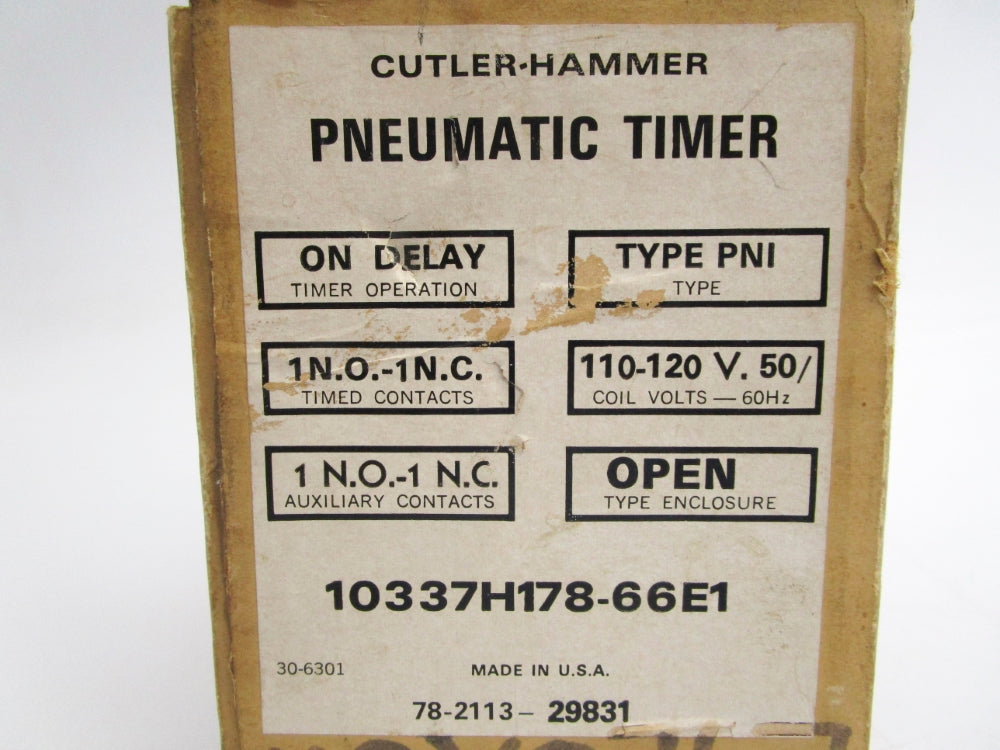 CUTLER HAMMER 10337H178-66E1 NSMP