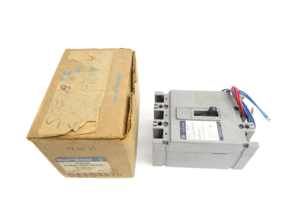 WESTINGHOUSE HFB2100 5687A82G11 100A 600VAC UNMP